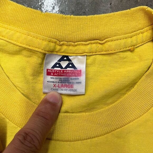 Vintage 1999 Mr. Clean T Shirt Triple A Tag - Picture 4 of 4